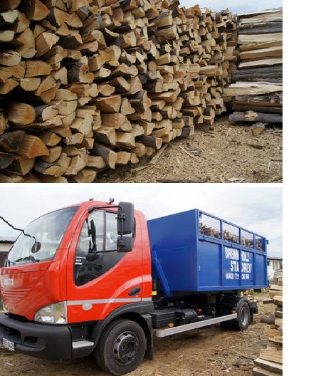 Holzproduktion, Verkauf von Brennholz Hollabrunn