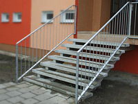 Revitalizace panelových domů, sanace balkonů, schodišť Šternberk