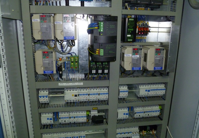 Elektrotechnika do technologocických celků je tvořena kvalitními komponenty.