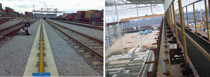 Crane, railway, tram, mine rails - delivery, assembly, installation, the Czech Republic