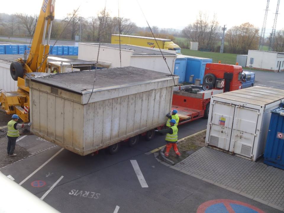 Kontejnery na suť a stavební odpad - pronájem