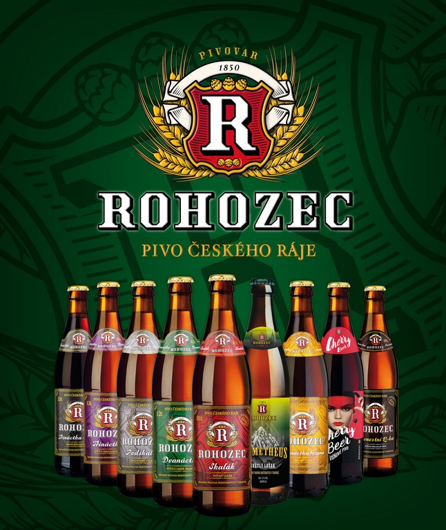 Spezialbiere aus der Rohozec Brauerei im Böhmischen Paradies, die Tschechische Republik