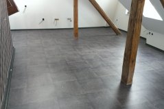 PVC podlahy - imitace dlažby
