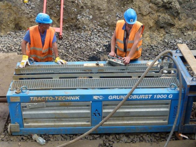 Pipeline reconstructions by trenchless technologies, pipe jacking, the Czech Republic