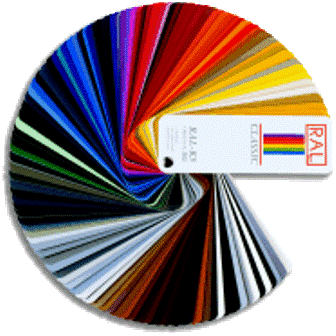 Práškové barvy Opava - RAL paleta