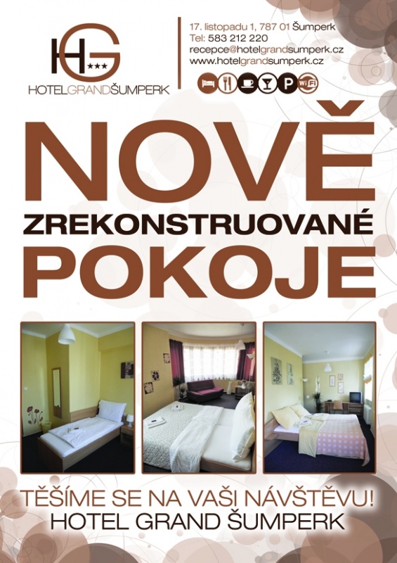 Levné a příjemné ubytování vhodné pro skupiny a zájezdy v centru Šumperka