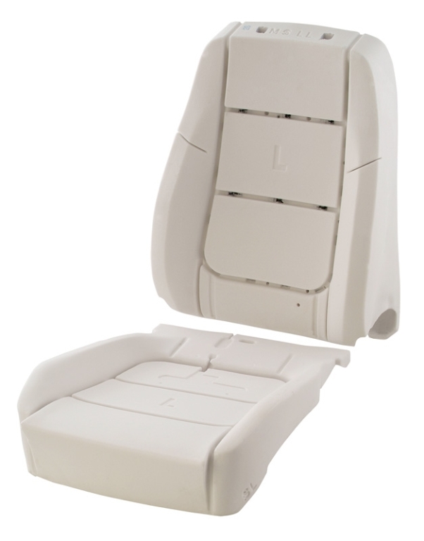 Seat foam filling for automotive industry - quality filling provides adequate firmness of seats, the Czech Republic