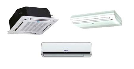 Klimatizační systémy split a multi-split s jednou či více vnitřními jednotkami