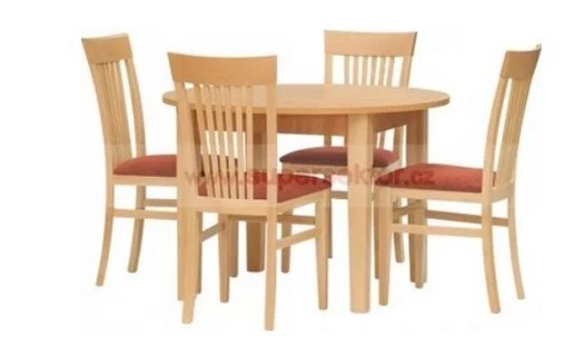 Jedinečné jídelní stoly a židle