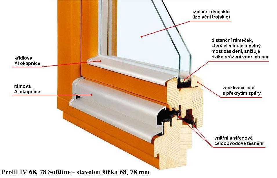 Výroba prodej Dřevěná EURO okna dřevěné vchodové dveře Semily