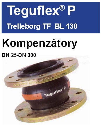 Gumové kompenzátory Teguflex TF