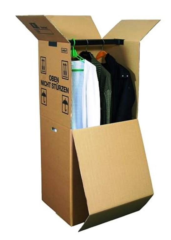 Stěhovací kartonové krabice a šatní boxy - kvalitní materiál a provedení