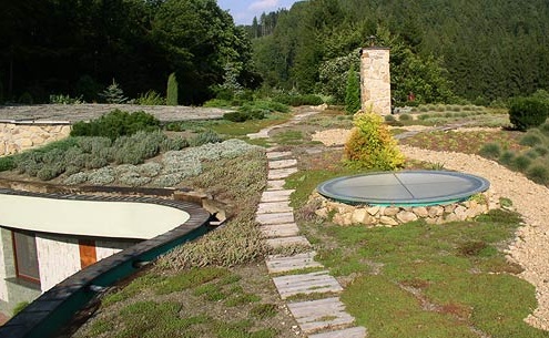 moderní střešní zahrady Brno