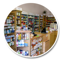 Léčiva, homeopatika a zdravotnické přípravky, bohatý lékárenský sortiment