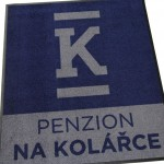 Textilné rohože s logom, protisklzové rohože, výroba, predaj, dodávka Brno, Česká republika