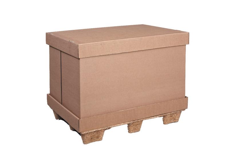 Velkoobjemové přepravní papírové boxy a krabice - odolné obaly s vysokou pevností