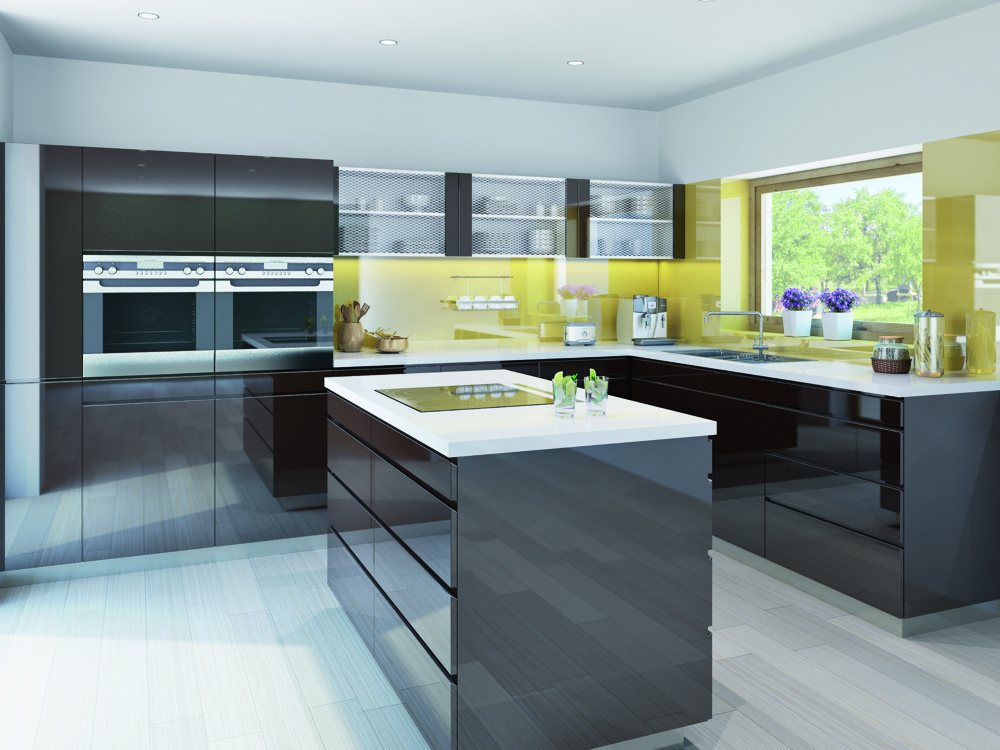 Acrylic furniture, T.acrylic kitchen doors in a new design, the Czech republic