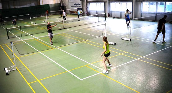Badminton - největší badmintonová hala ve Zlíně