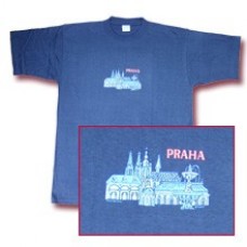 Tričko s potiskem Praha -  vytiskneme jakýkoliv motiv na trička všech velikostí a barev