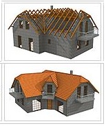 Stavby, rekonstrukce střech od návrhu po položení střešní krytiny
