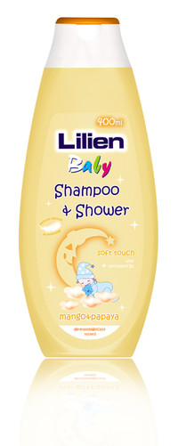 Prodej a výroba dětské kosmetiky, sprchové šampony, gely, olejové pěny, Lilien