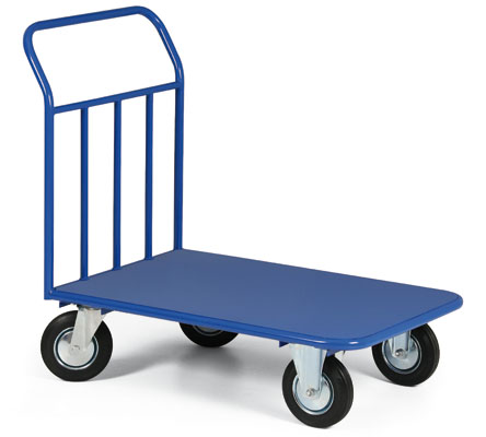Plošinový vozík s plechovou ložnou plochou pro těžký náklad Ostrava