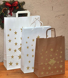 Vánoční papírové tašky prodej Praha
