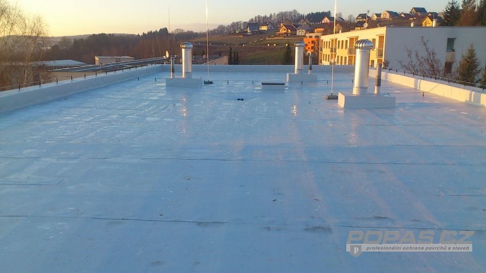 Izolace, rekonstrukce - ploché a pultové střechy