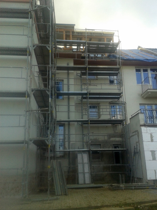 rekonstrukce bytového domu Brno