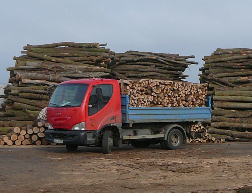 Prodej kvalitního palivového dříví – tvrdé listnaté a měkké jehličnaté kvalitní dřevo