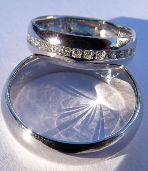 Stříbrné snubní prsteny Brno venkov