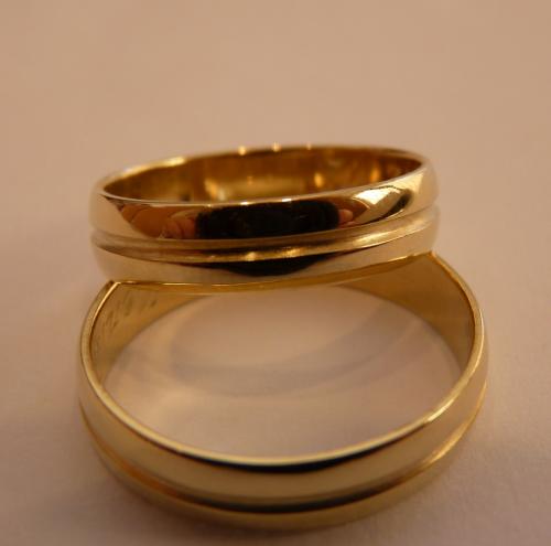 Zlaté snubní prsteny Brno venkov