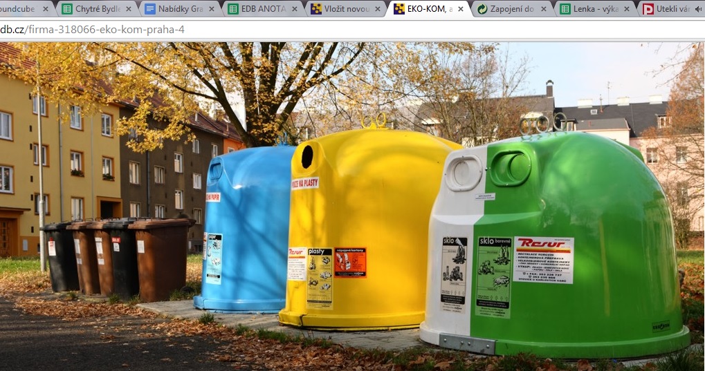 Wie Abfall in Prag richtig zu sortieren, was bedeutet jede Farbe, Tschechien