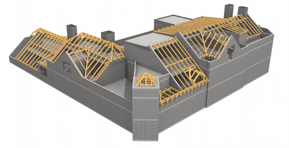 Komplexní realizace rekonstrukce střechy šikmé ploché Náchod