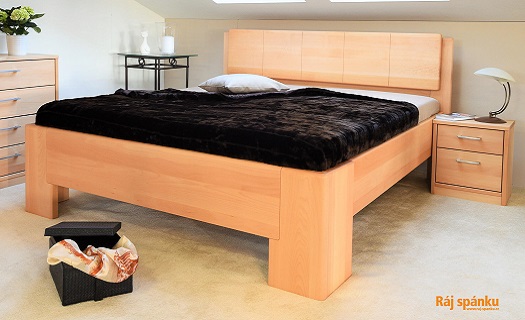 Kvalitní vyvýšené, zvýšené postele - vysoké postele nejen pro pohodlnější vstávání