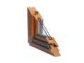 Dřevěná EURO okna - přírodní dřevěný materiál, moderní design a tepelná izolace