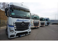 Mezinárodní kamionová doprava, přeprava zboží moderními vozy, Evropa, uskladnění zásilek