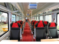 Návrh, výroba a dodávka sedadel pro železniční vagóny 1. a 2. třídy i regionální přepravu