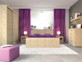 Moderní nábytek pro ložnice - postele a sektorové skříně. prodej na e-shopu