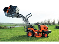 Malotraktory, traktorové sekačky Kubota pro zahradnictví, zemědělství a komunální služby