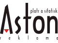 ASTON - plotr a sítotisk, samolepicí reklama, tisk