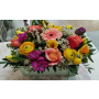 Prodej řezaných květin, kytice a květinové vazby, aranžmá z umělých květin