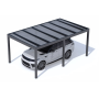 Výroba a montáž hliníkových garážových stání – kryté přístřešky pro auta ARTOSI