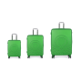 Cestovní značkový kufr Benetton v designovém zeleném provedení a střední velikosti – kvalita za příznivé ceny