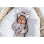 Rostoucí oblečení pro miminka - ručně šité body, legíny, čelenky z certifikovaných materiálů