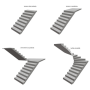 Výroba betonových schodů a schodišť s rovnoměrným normovaným zatížením