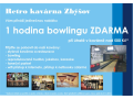 Bowling zdarma k útratě v kavárně Zbýšov, Oslavany, Rosice, Zastávka, Ivančice