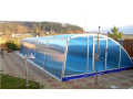 Überdachung von Schwimmbecken, Kunststoffschwimmbecken, die Tschechische Republik
