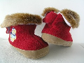 Dětské botičky pro nechodící děti-kojenecké capáčky pro první krůčky
