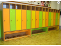 Barevný nábytek do mateřské školy, školky-dětské kuchyňky, skříňky